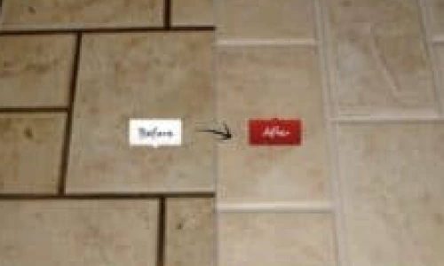grout color sealing